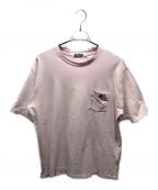 A BATHING APEアベイシングエイプ）の古着「ポケットTシャツ　001CSJ301016M」｜ピンク
