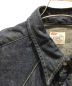 中古・古着 LEVI'S (リーバイス) 復刻ショートホーンデニムウエスタンシャツ　7205 1018　90’s インディゴ サイズ:記載無しの為実寸参照：17000円