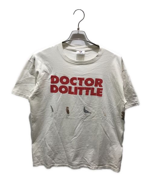 JERZEES（ジャージーズ）JERZEES (ジャージーズ) プリントTシャツ　90s DOCTOR DOLITTLE ホワイト サイズ:Mの古着・服飾アイテム