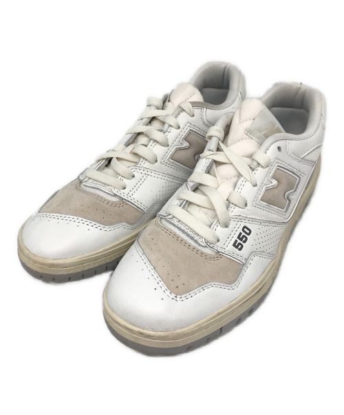 NEW BALANCE（ニューバランス）NEW BALANCE (ニューバランス) ローカットスニーカー　BB550PWG ホワイト サイズ:25の古着・服飾アイテム