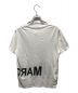 MM6 Maison Margiela (エムエムシックス メゾンマルジェラ) ロゴプリントＴシャツ　S52GC0119 S21058 ホワイト サイズ:M：7000円