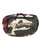 SUPREMEシュプリーム）の古着「waist bag　21SS」｜レッド×ブラック