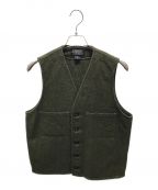 FILSONフィルソン）の古着「MACKINAW WOOL VEST　8037-45-70002」｜グリーン