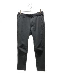 THE NORTHFACE PURPLELABEL（ザ・ノースフェイス パープルレーベル）の古着「Polyester Serge Trail Pants　NT5760N」｜グレー