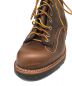 中古・古着 CHIPPEWA (チペワ) 8inch LACED-TO-TOE LOGGER BOOTS　1042CHO ブラウン サイズ:25.5：17000円