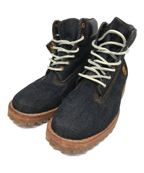 Timberland（ティンバーランド）Timberland (ティンバーランド) White Oak Denim 6ホールブーツ インディゴ サイズ:8Wの古着・服飾アイテム