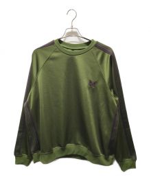 Needles（ニードルズ）の古着「TRACK CREW NECK SHIRT　0T227」｜グリーン