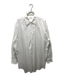 Maison Margiela（メゾンマルジェラ）の古着「Plain Oversized Shirt　S50DL0473」｜ホワイト