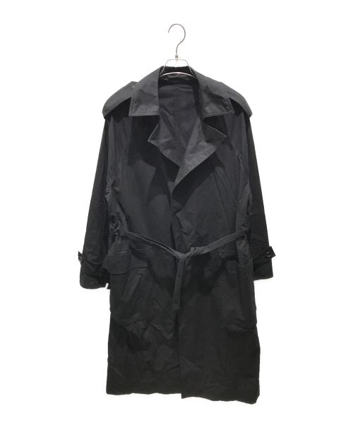 POSTELEGANT（ポステレガント）POSTELEGANT (ポステレガント) High Count Cotton Coat　CO22S0002 ブラック サイズ:Lの古着・服飾アイテム