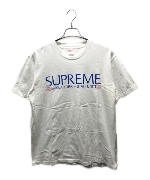 SUPREME（シュプリーム）SUPREME (シュプリーム) Nuova York Tee ホワイト サイズ:Mの古着・服飾アイテム