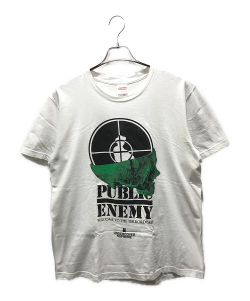 SUPREME（シュプリーム）SUPREME (シュプリーム) UNDERCOVER (アンダーカバー) Public enemy Tee ホワイト サイズ:Mの古着・服飾アイテム