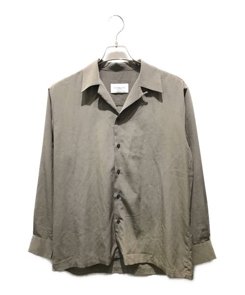 RAINMAKER（レインメーカー）RAINMAKER (レインメーカー) OPEN COLLAR SHIRT　RM191-010 ベージュ サイズ:3の古着・服飾アイテム