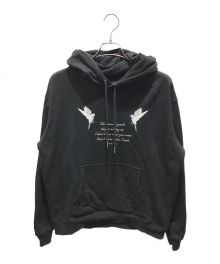 LAST NEST（ラストネスト）の古着「doves message hoodie」｜ブラック