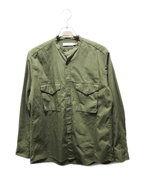 nonnative（ノンネイティブ）nonnative (ノンネイティブ) TROOPER L/S SHIRT COTTON RIPSTOP　NN-S4411 オリーブ サイズ:1の古着・服飾アイテム