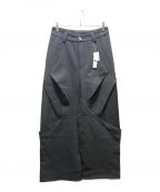 ALL RUNSオールランズ）の古着「Deformation wide pants」｜グレー