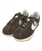 NIKEナイキ）の古着「ローカットスニーカーCORTEZ SE BAROQUE BROWN　FQ8144-237」｜ブラウン