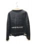 OFFWHITE (オフホワイト) B-3ムートンジャケット　OMJA011E18A33002 ブラック サイズ:M：55000円