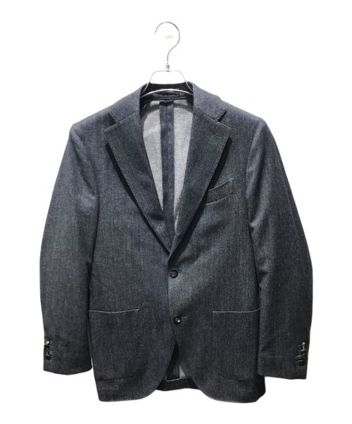 LARDINI（ラルディーニ）LARDINI (ラルディーニ) デニムテーラードジャケット JK.818 インディゴ サイズ:44の古着・服飾アイテム