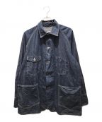 POST O'ALLS×BEAMS PLUSポストオーバーオールズ×ビームスプラス）の古着「デニムカバーオール」｜インディゴ