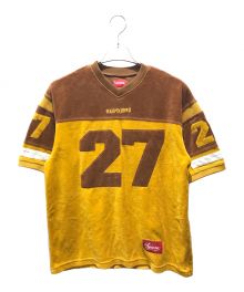 SUPREME（シュプリーム）の古着「Velour Football Jersey」｜ブラウン