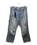 G-STAR RAWジースターロゥ）の古着「CARPENTER 3D LOOSE JEANS D23695-D436-G671」｜インディゴ