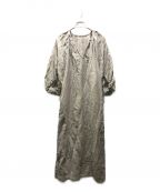 Plageプラージュ）の古着「Linen Caftan One-piece」｜ベージュ