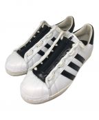 adidas×JOURNAL STANDARDアディダス×ジャーナル スタンダード）の古着「ローカットスニーカー　SUPERSTAR LUX　ID0983」｜ホワイト