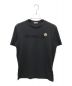 MONCLER（モンクレール）の古着「FELT LOGO S/S T-SHIRT　J10918C00057」｜ブラック