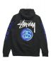 stussy (ステューシー) プリントパーカー ブラック サイズ:M：7000円