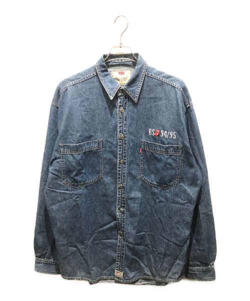 LEVI'S（リーバイス）LEVI'S (リーバイス) デニムシャツ　90ｓ インディゴ サイズ:Lの古着・服飾アイテム