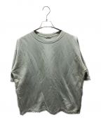 AURALEEオーラリー）の古着「SUPER HIGH GAUGE SWEAT BIG TEE　A8ST02NU」｜グリーン