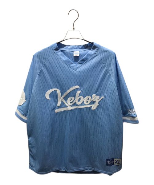 KEBOZ（ケボズ）KEBOZ (ケボズ) ゲームシャツ ブルー サイズ:XLの古着・服飾アイテム