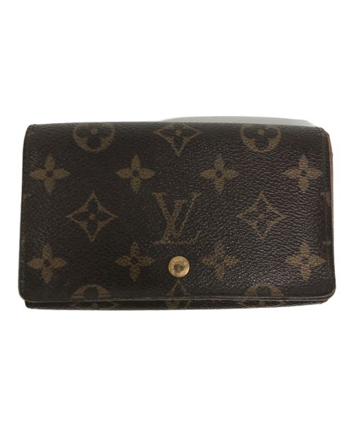 LOUIS VUITTON（ルイ ヴィトン）LOUIS VUITTON (ルイ ヴィトン) 2つ折り財布　M61730　モノグラム　ポルトモネ・ビエ・トレゾール　RA1910の古着・服飾アイテム