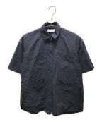 nagonstansナゴンスタンス）の古着「side slit shirt　470HS430-2000」｜ネイビー
