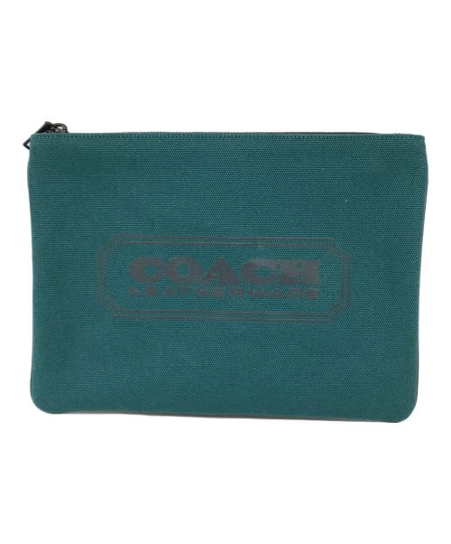 COACH（コーチ）COACH (コーチ) セカンドバッグ　C7948G ブルーの古着・服飾アイテム