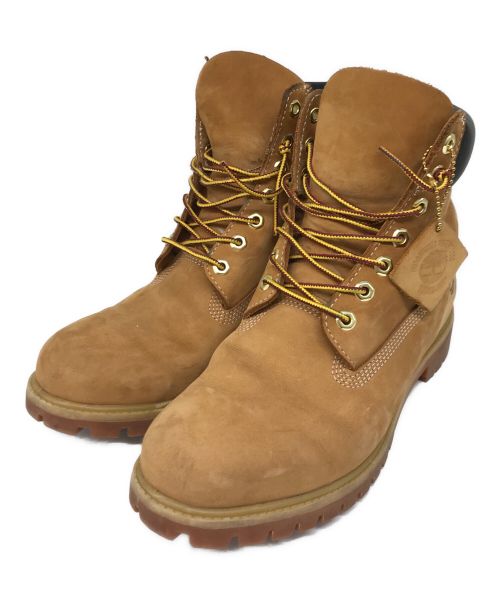 Timberland（ティンバーランド）Timberland (ティンバーランド) 6インチプレミアムブーツ　10061A8398 ベージュ サイズ:10.5の古着・服飾アイテム