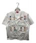 SUPREME（シュプリーム）の古着「Flowers Guayabera S/S Shirt　19SS」｜ホワイト