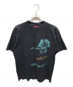 BALZOUTバルズアウト）の古着「プリントTシャツ　 stevie ray vaughan 92年」｜ネイビー