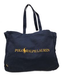 POLO RALPH LAUREN×BEAMS（ポロ・ラルフローレン×ビームス）の古着「別注トートバッグ」｜ネイビー