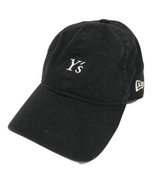 Y's（ワイズ）Y's (ワイズ) New Era (ニューエラ) 9THIRTY Y's LOGO CAP.　YS-H20-090 ブラックの古着・服飾アイテム