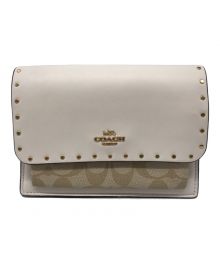 COACH（コーチ）の古着「ミニバッグ　C3326」｜ホワイト