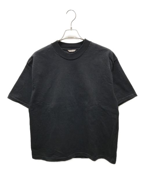 AURALEE（オーラリー）AURALEE (オーラリー) STAND UP TEE　A20ST01SU ブラック サイズ:4の古着・服飾アイテム