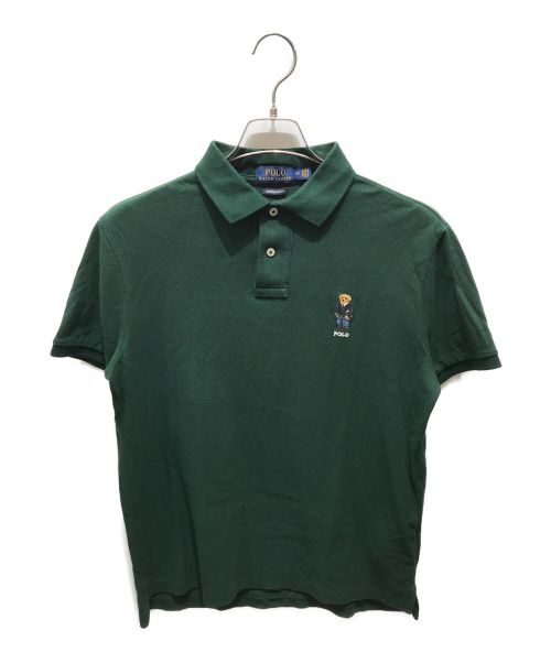 POLO RALPH LAUREN（ポロ・ラルフローレン）POLO RALPH LAUREN (ポロ・ラルフローレン) ポロシャツ グリーン サイズ:Mの古着・服飾アイテム