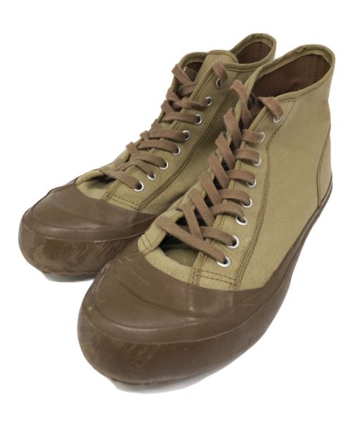 NIGEL CABOURN（ナイジェルケーボン）NIGEL CABOURN (ナイジェルケーボン) ARMY TRAINER HIGH TOP カーキ サイズ:7.5の古着・服飾アイテム