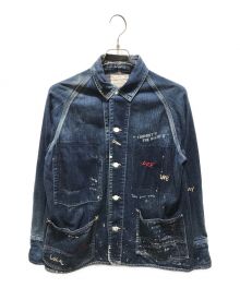 Porter Classic（ポータークラシック）の古着「P.C DENIM WORK JACKET」｜インディゴ