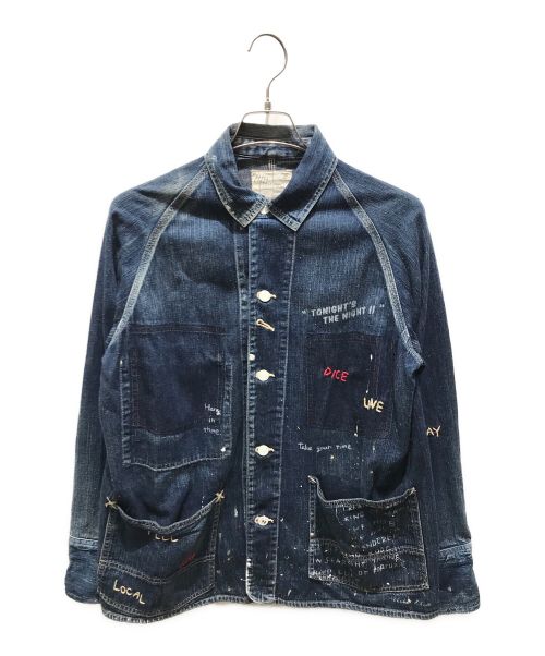 Porter Classic（ポータークラシック）Porter Classic (ポータークラシック) P.C DENIM WORK JACKET インディゴ サイズ:Sの古着・服飾アイテム