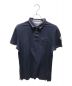 MONCLER（モンクレール）の古着「MAGLIA POLO MANICA CORTA　310918301400」｜ネイビー