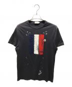 MONCLERモンクレール）の古着「MAGLIA T-SHIRT　410918025450」｜ネイビー