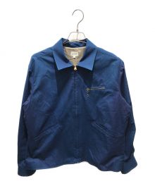 Blurred CLOTHING（ブラードクロージング）の古着「SASHIKO SPORTS JACKET」｜インディゴ