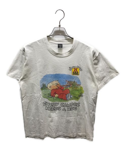 SHERRYS（シェリーズ）SHERRYS (シェリーズ) 半袖Tシャツ　 90ｓ USA製 シングルステッチ ホワイト サイズ:Lの古着・服飾アイテム